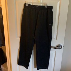 Black Nike sweats! Great for cold weather!